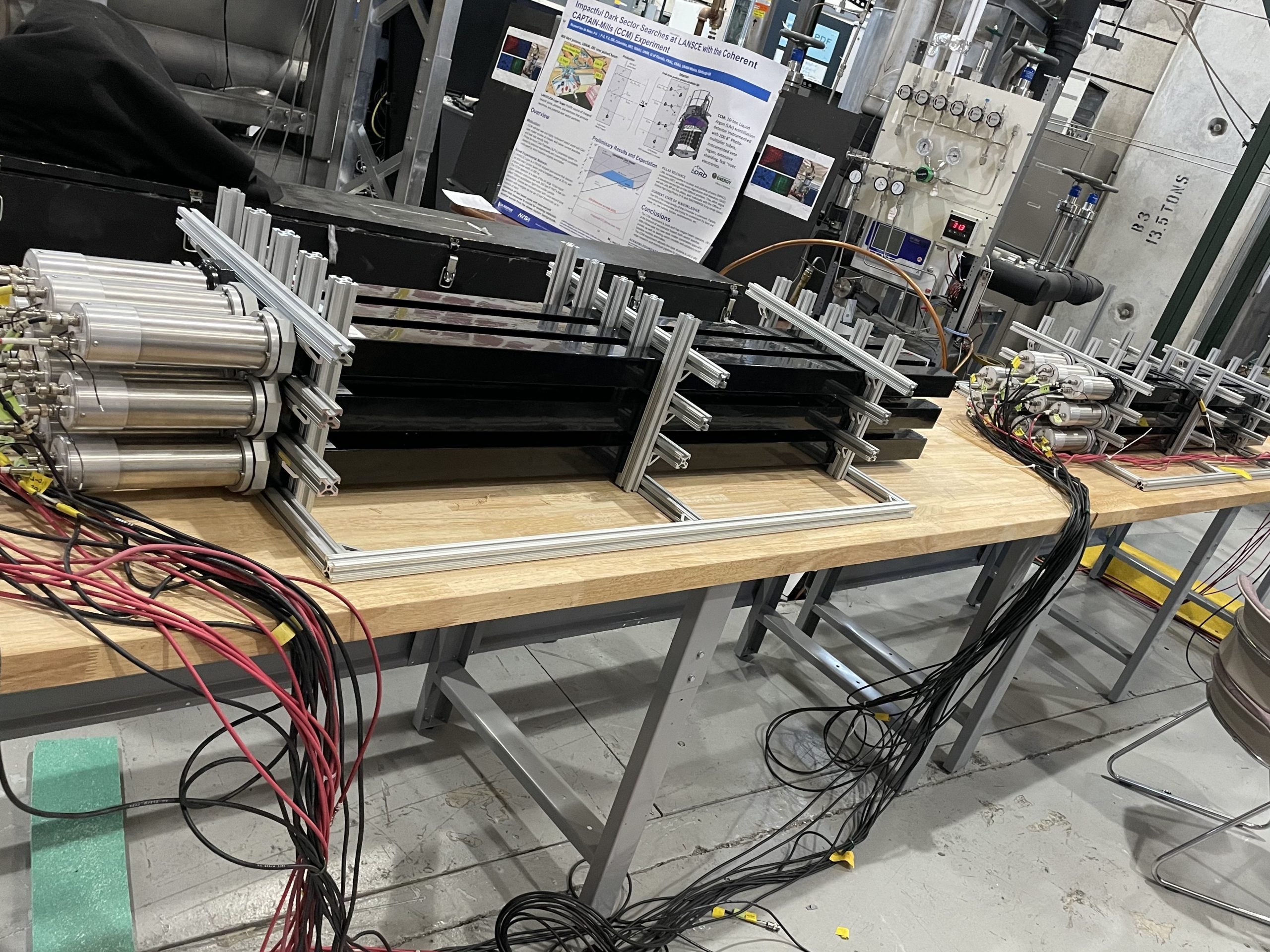 FLAME prototype millicharge particle detector